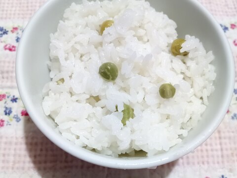 春の味覚!うすいえんどうの豆ごはん♪